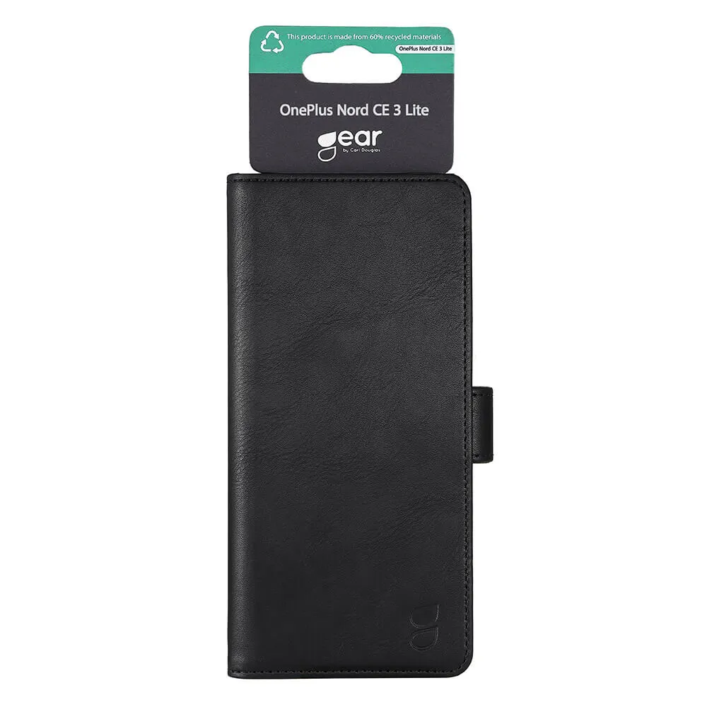 GEAR Wallet, OnePlus Nord CE 3 Lite - Wallet Case, Black