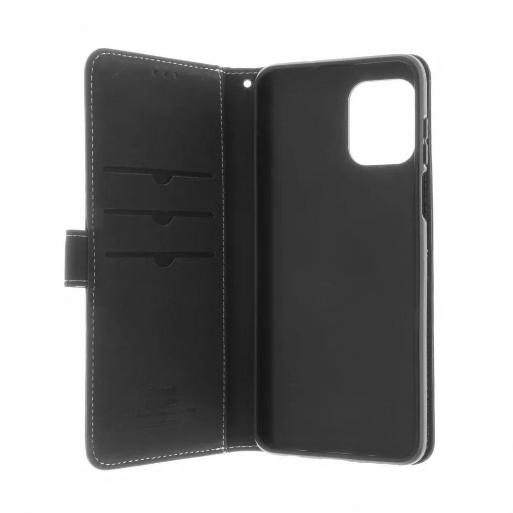 Insmat Flip Case, Moto G23 - Wallet Case, Black