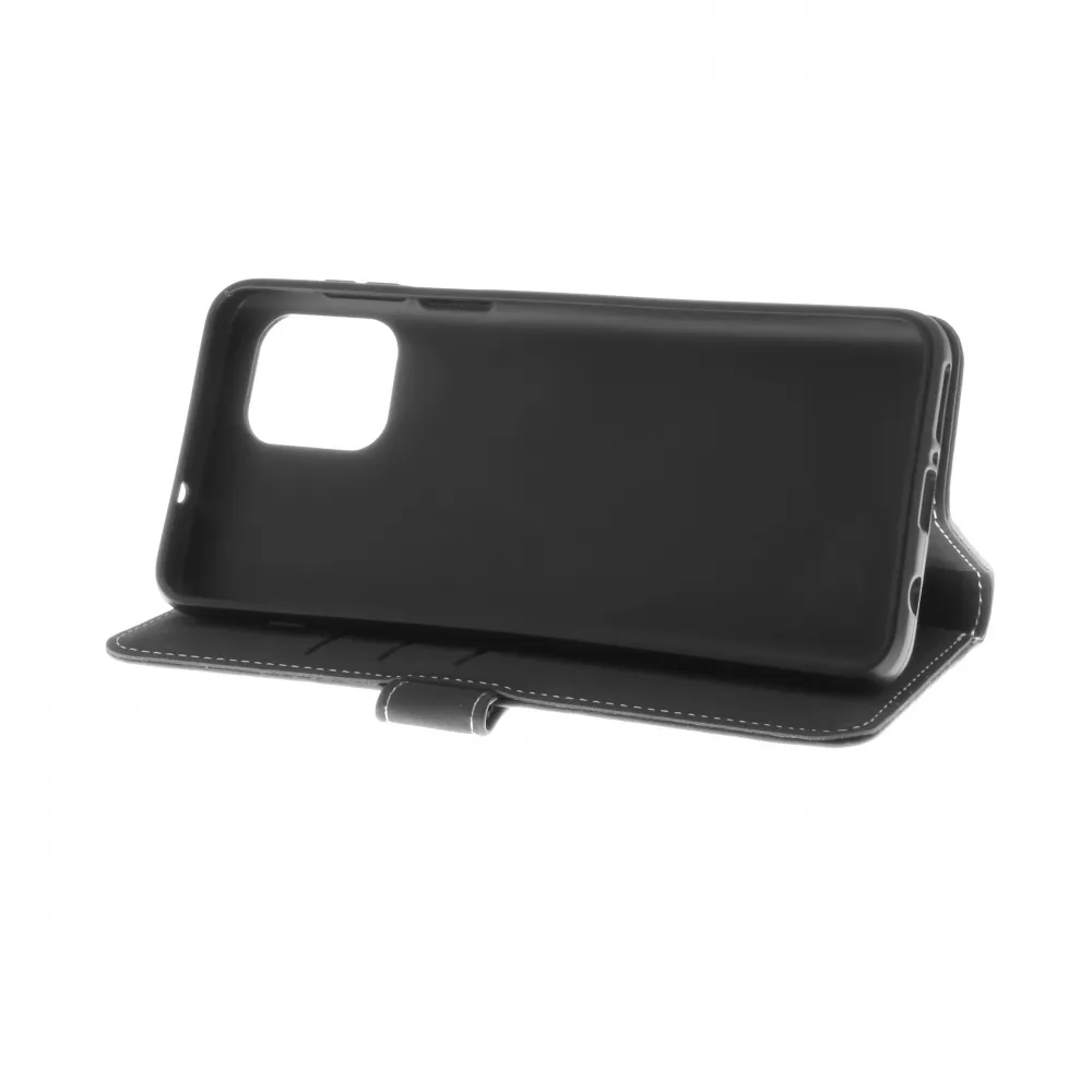 Insmat Flip Case, Moto G23 - Wallet Case, Black