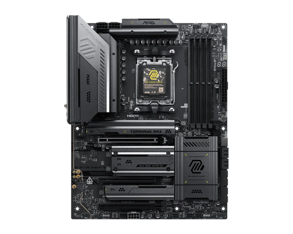 MSI MAG X870E TOMAHAWK MAX WIFI AM5 ATX Motherboard