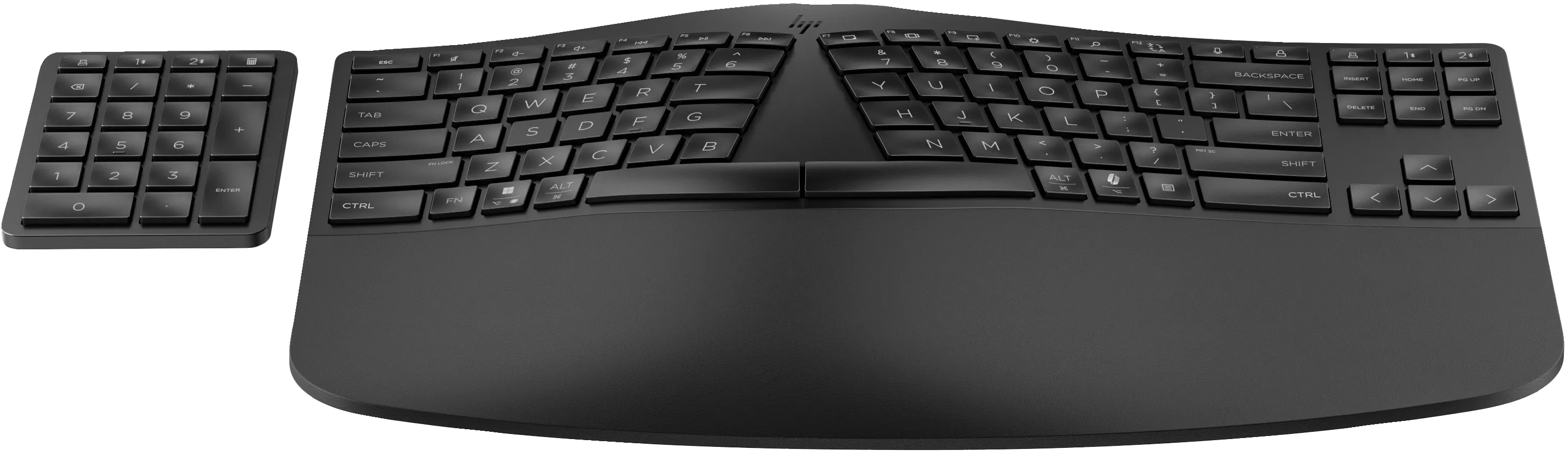 HP 965 Wireless Ergonomic Keyboard, Black