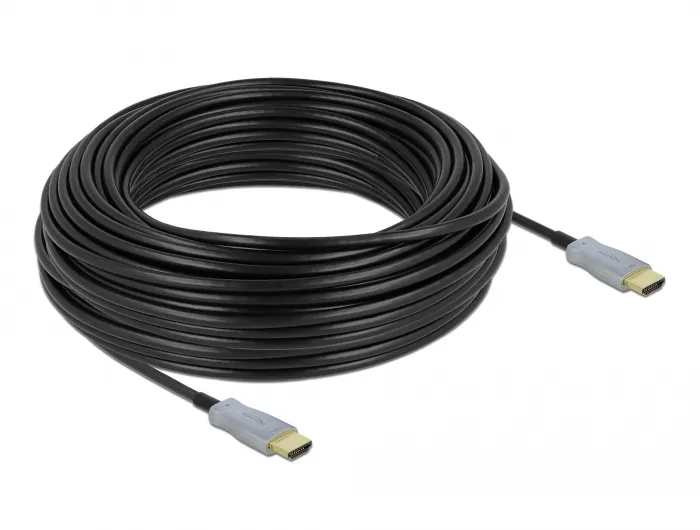 De-Lock  HDMI – HDMI 2.0 - cable, 30 m, Black