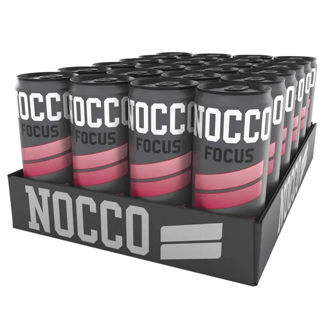 Nocco FOCUS The Berries -energiajuoma 330ml 24-pack