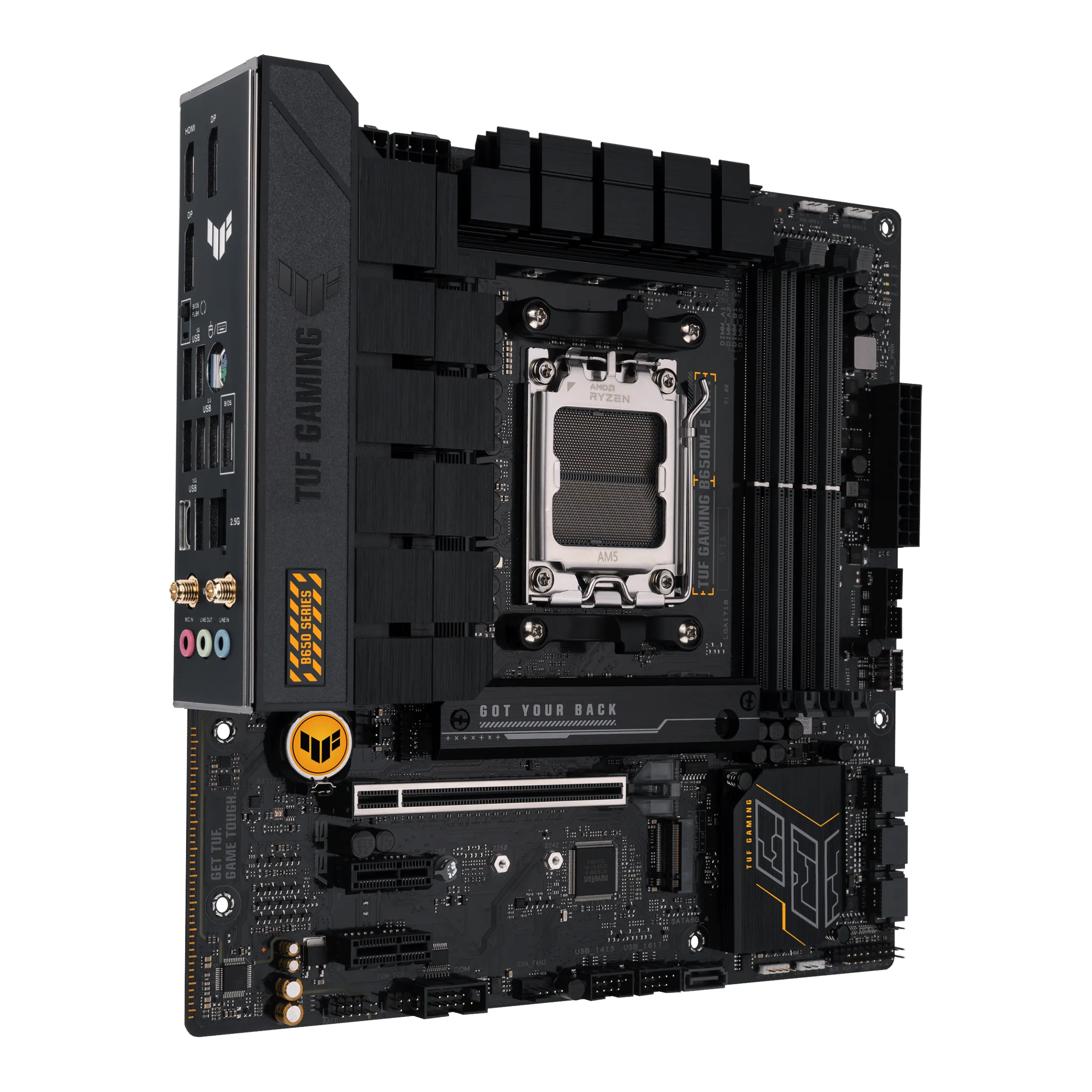 Asus TUF GAMING B650M-E WIFI mATX-emolevy