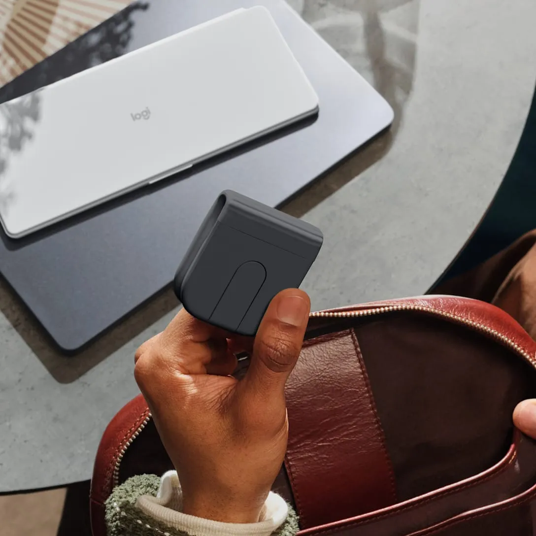 Logitech Mobi Fold for Business tr&aring;dl&ouml;s mus, Graphite