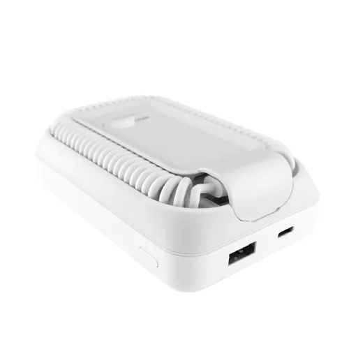allroundo Pro - The All-In-One Cable+Powerbank, White