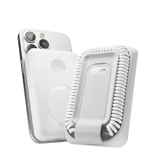 allroundo Pro - The All-In-One Cable+Powerbank, White
