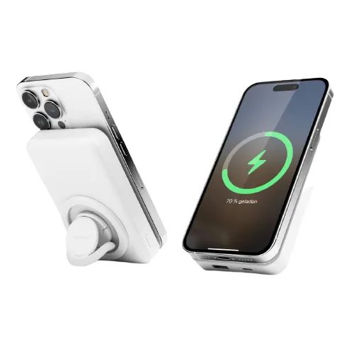 allroundo Pro - The All-In-One Cable+Powerbank, White