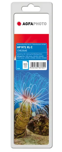 AgfaPhoto APHP971CXL -mustekasetti, 86.5 ml, syaani