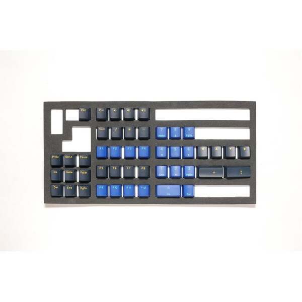 Ducky Horizon Keycap Set - double shot PBT - Navy Blue