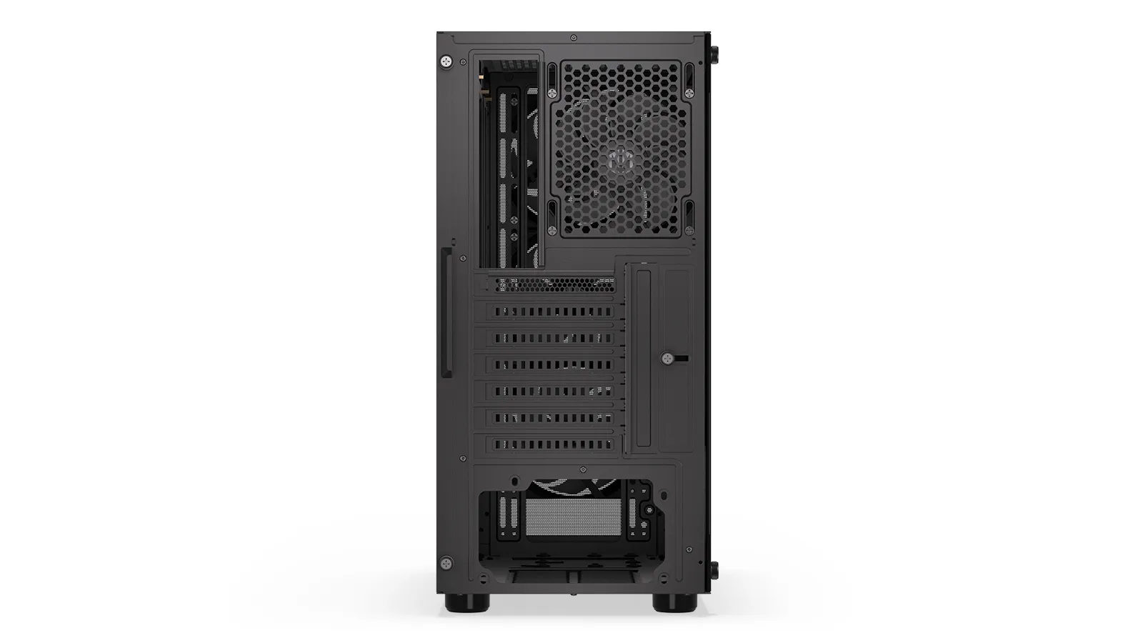 Endorfy Ventum 200 ARGB- midi chassi, f&ouml;nster, svart