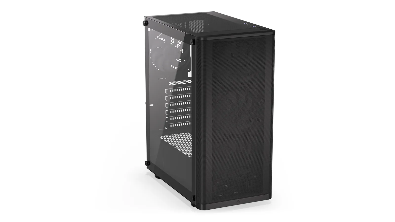 Endorfy Ventum 200 ARGB- midi chassi, fönster, svart