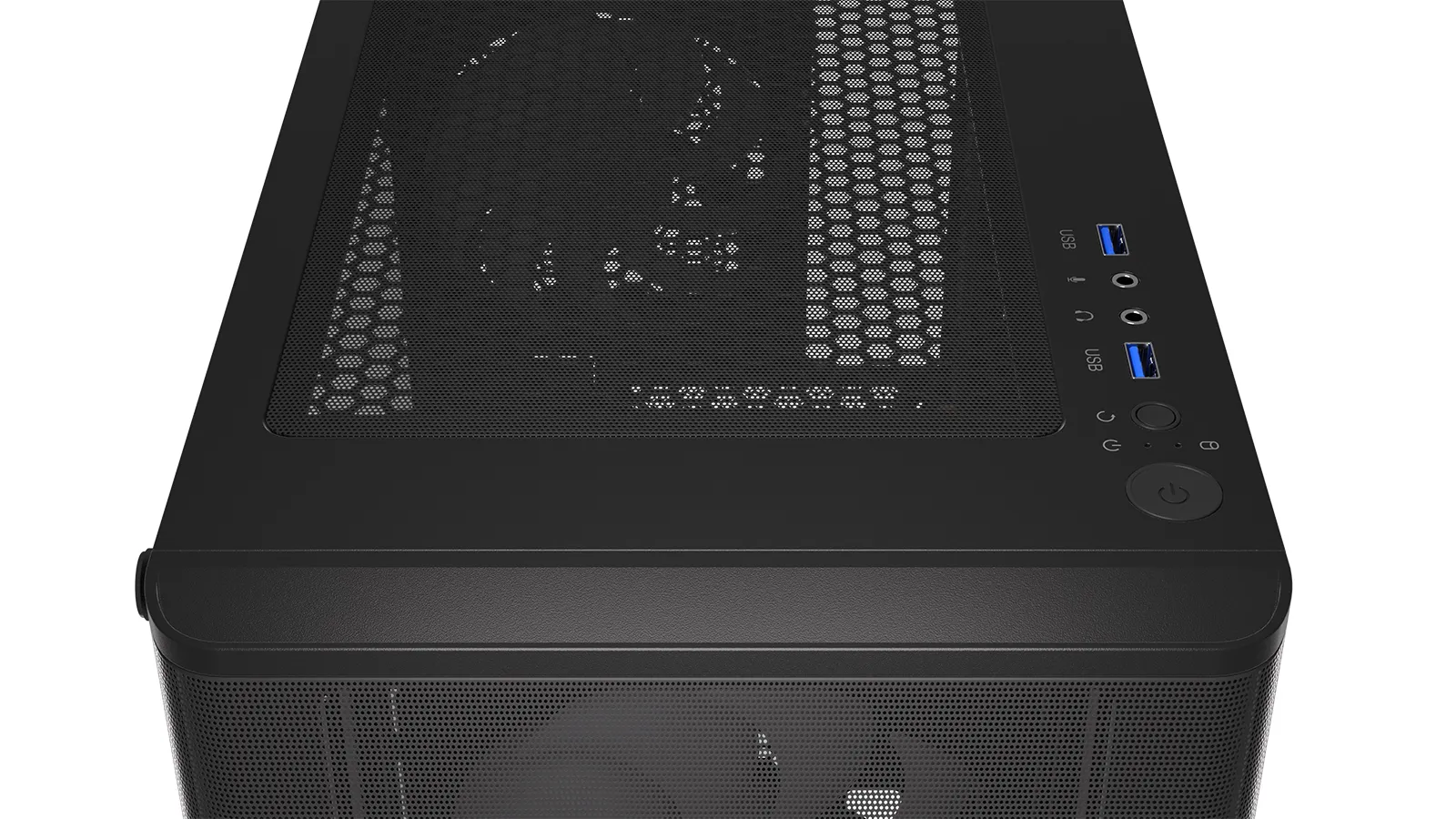 Endorfy Ventum 200 ARGB- midi chassi, fönster, svart