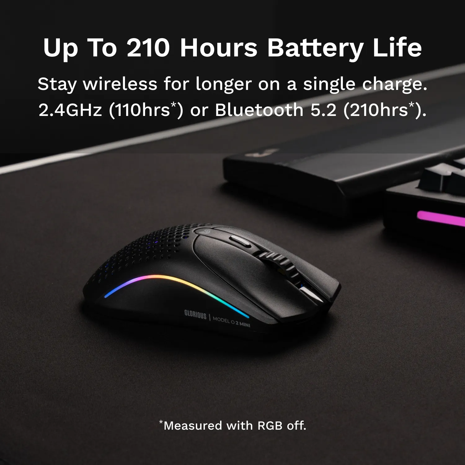 Glorious Model O 2 Mini Wireless - Matte Black