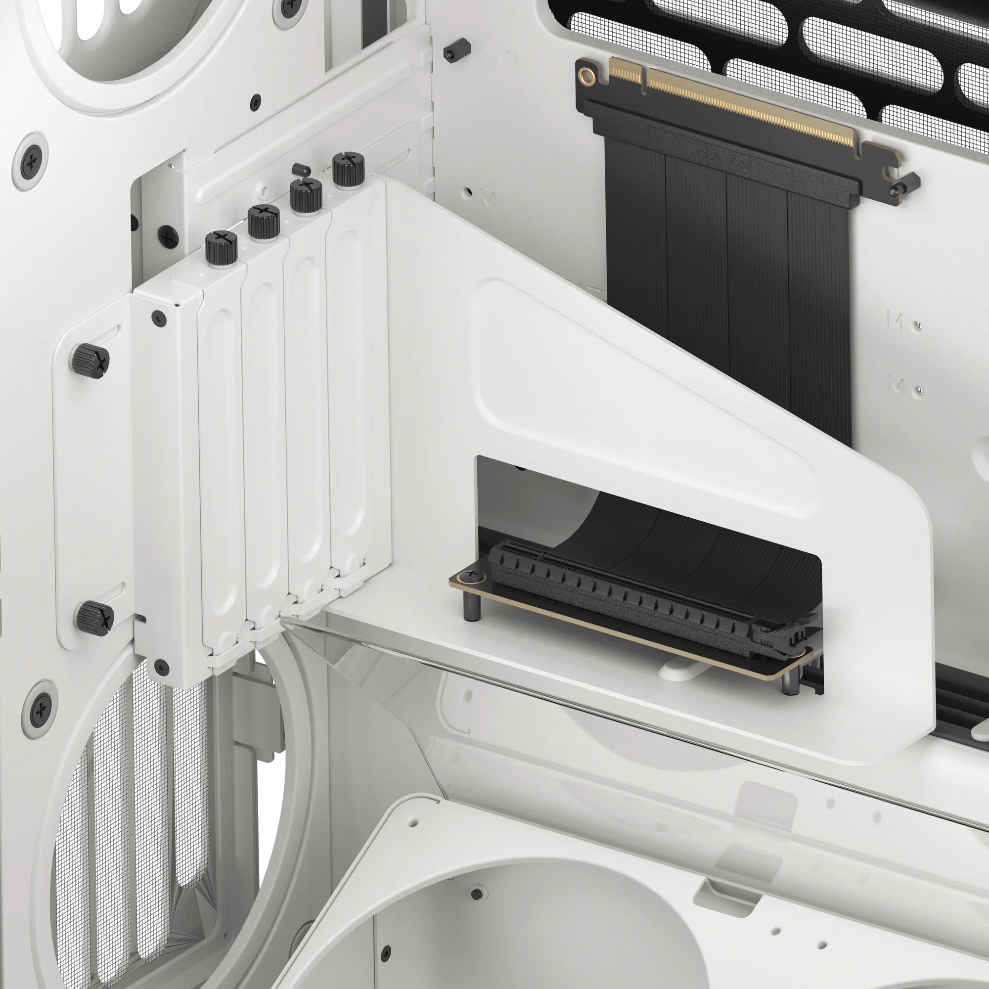HAVN HS 420 VGPU - midi tower case, white