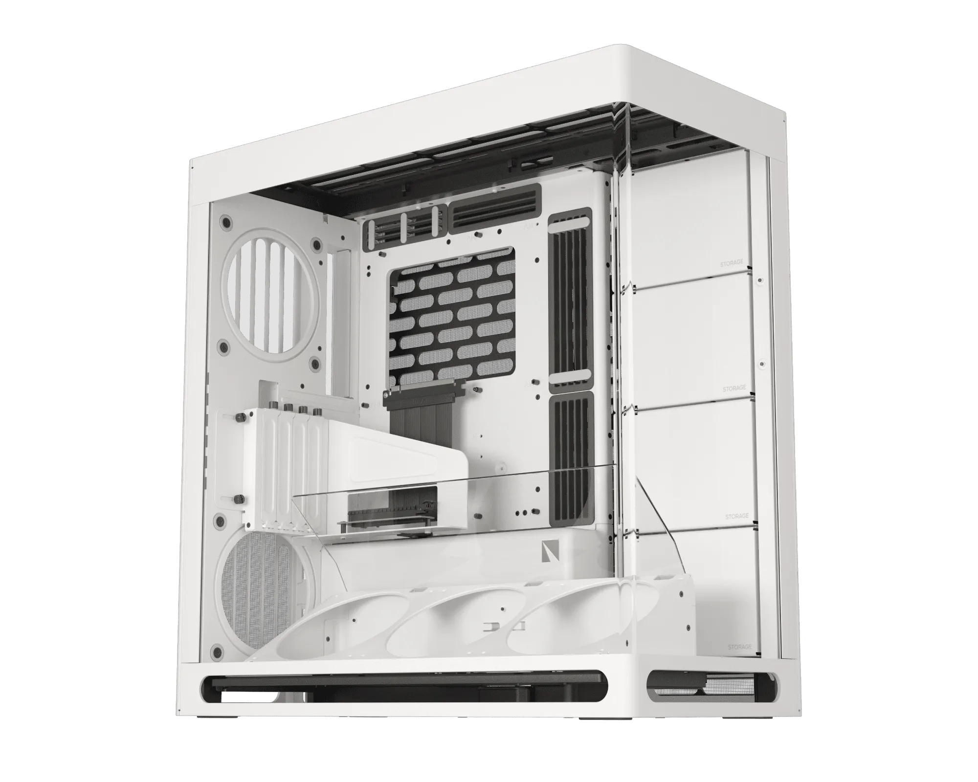 HAVN HS 420 VGPU - midi tower case, white