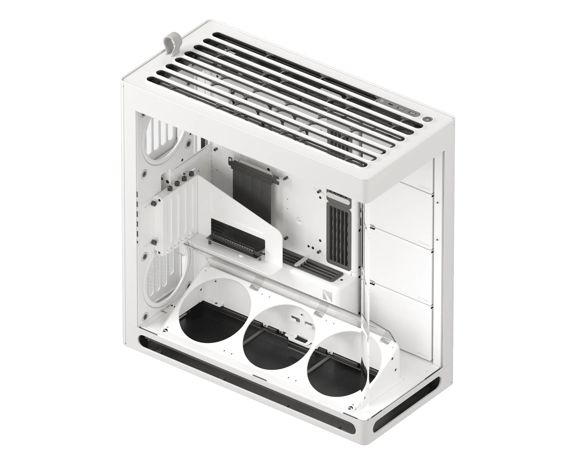 HAVN HS 420 VGPU - midi tower case, white