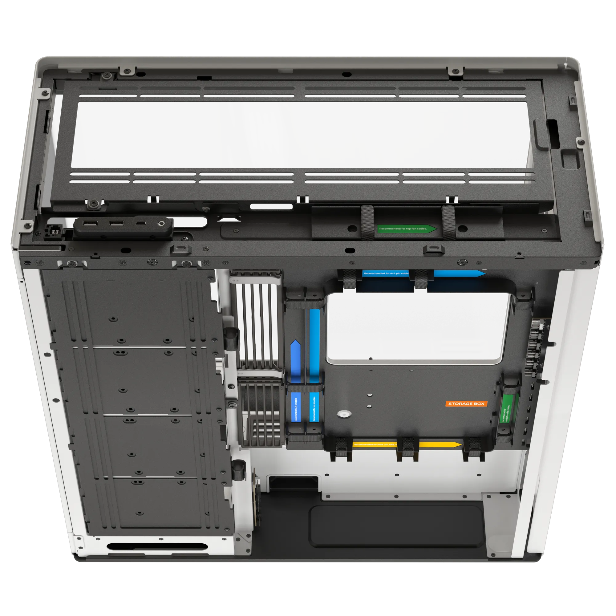 HAVN HS 420 VGPU - midi tower case, white