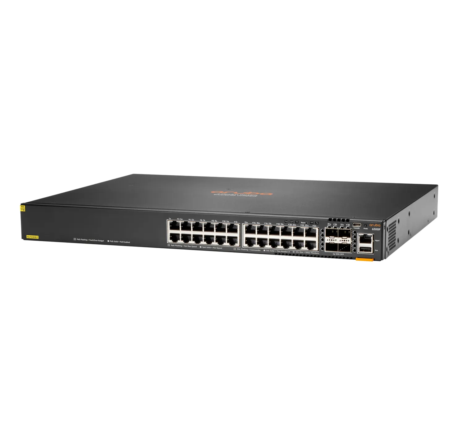 Aruba 6300F 24G CL4 PoE 4SFP56 Sw