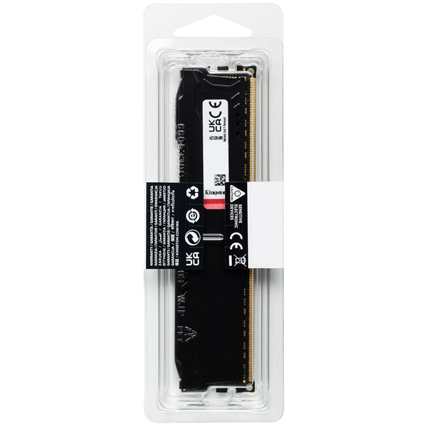 Kingston 4GB (1 x 4GB) Fury Beast, DDR3 1866MHz, CL10 - memory, Black
