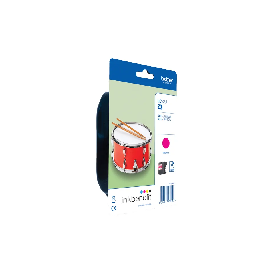 Brother LC-22UMBP XL ink cartridge, Magenta