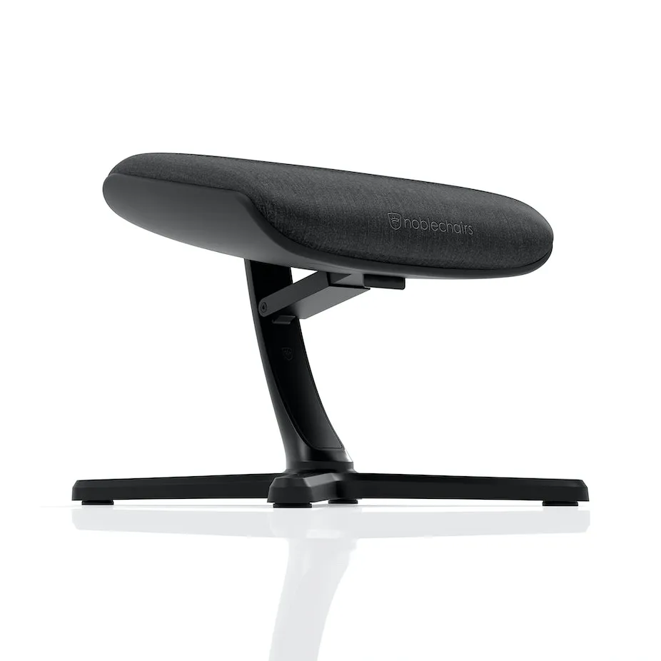 Noblechairs Footrest 2 Footrest - Fabric - Aluminium/Anthracite