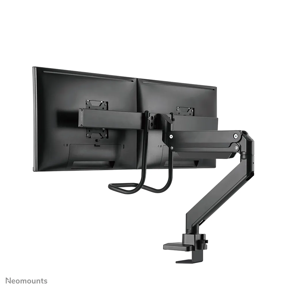NEWSTAR NM-D775DXBLACK 32inch Desk Mount Black clamp/grommet