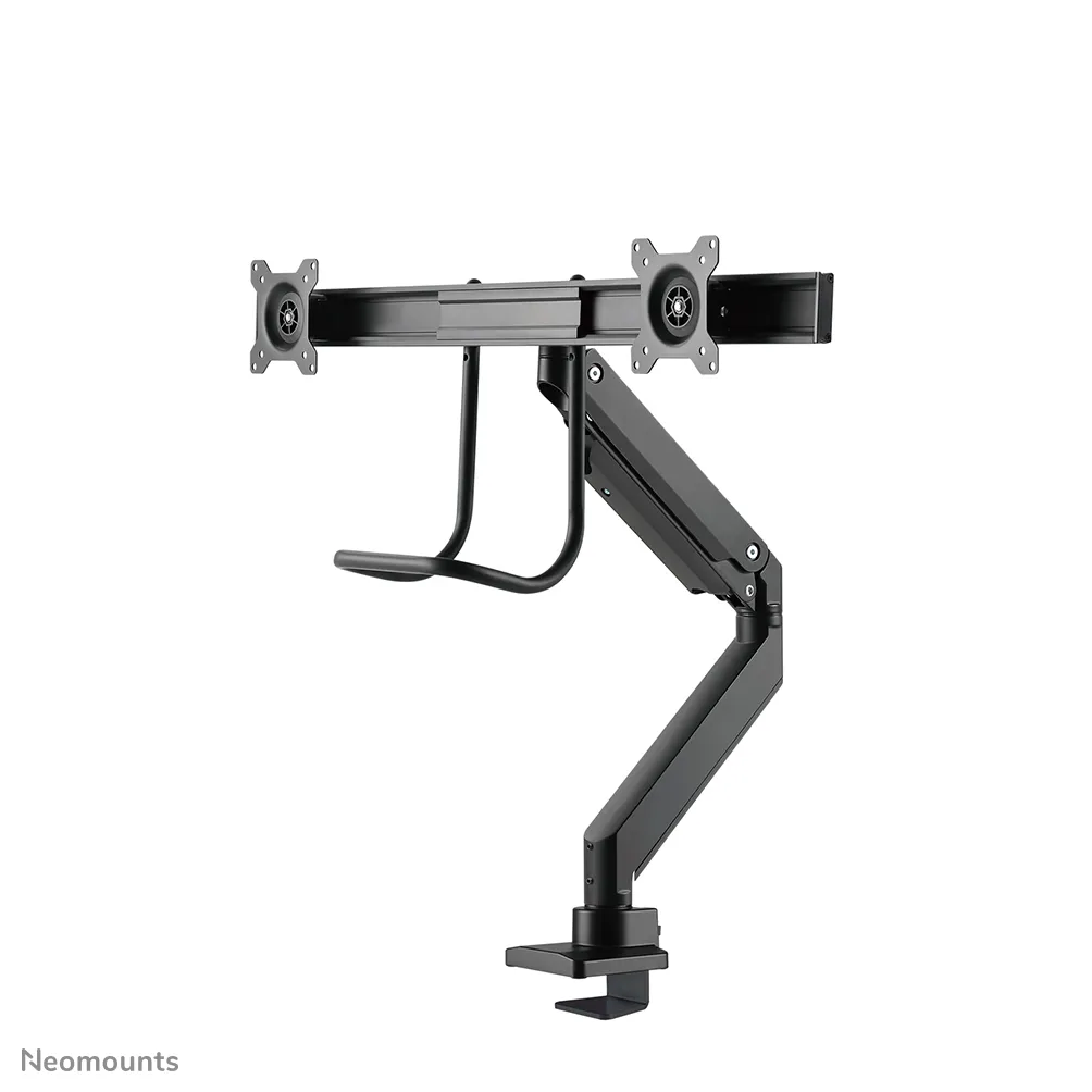 NEWSTAR NM-D775DXBLACK 32inch Desk Mount Black clamp/grommet