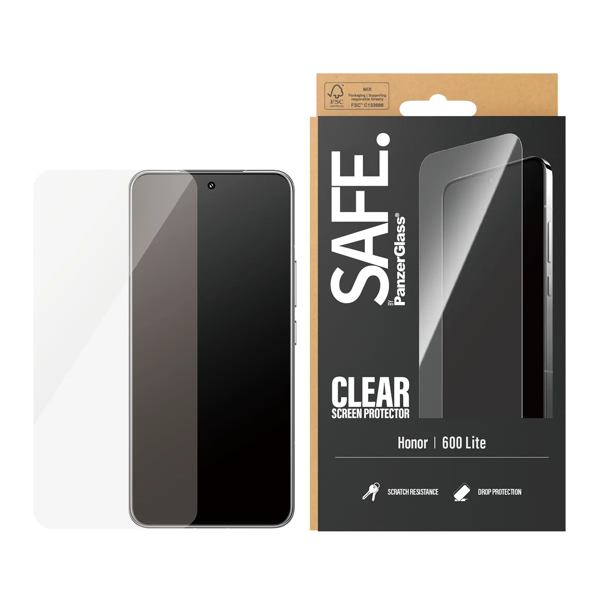 PanzerGlass SAFE Screen Protection - Honor 600 LITE UWF