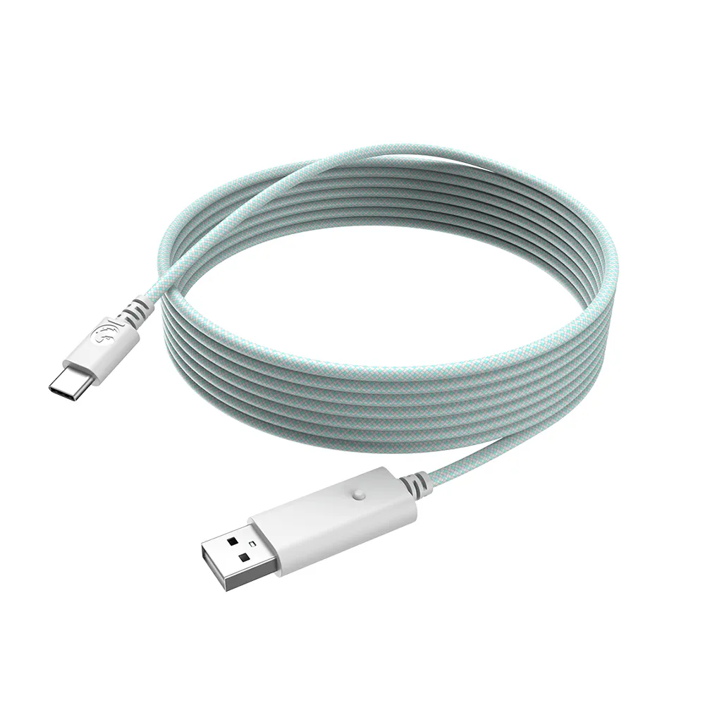 GameSir PJAC10-2 USB-A to USB-C cable, 3 m, Light Cyan