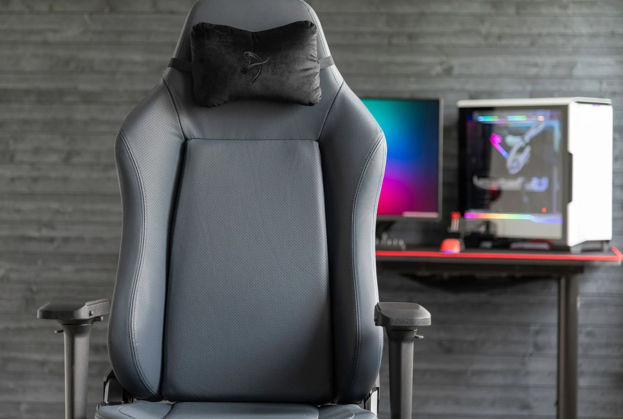Arozzi Primo Full Premium Leather - gaming chair, blue