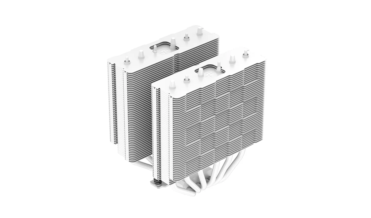 DeepCool AG620, 2x120 mm ARGB CPU Cooler, White