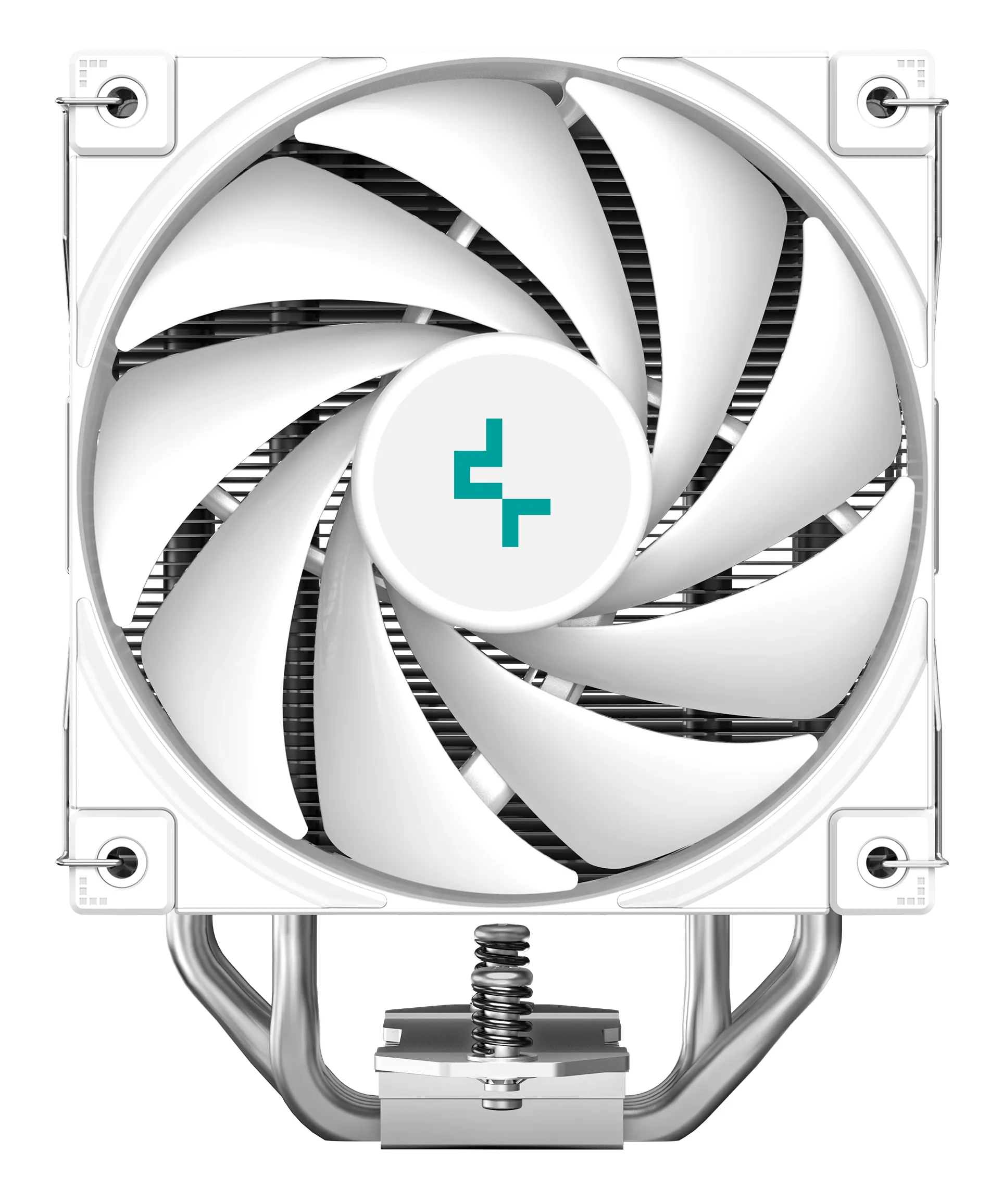 DeepCool AK400 DIGITAL SE WH, 120 mm ARGB CPU-kylare, vit