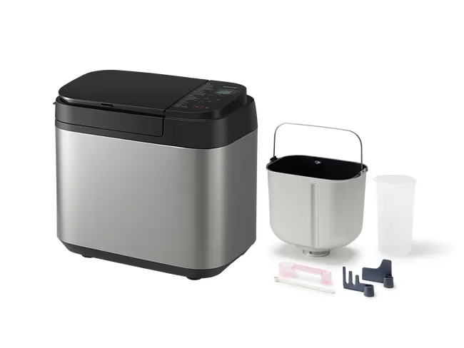 Panasonic SD-YR2550S Gluten fritt XL - bakmaskin, Silver/Svart