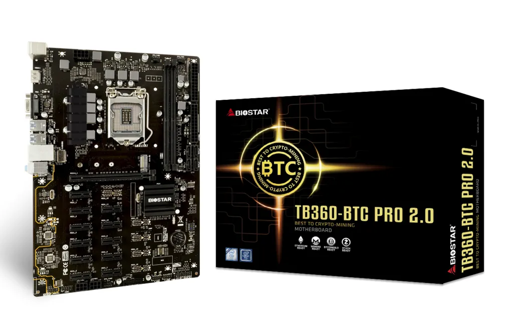 Biostar TB360-BTC PRO 2.0 LGA1151 ATX Motherboard
