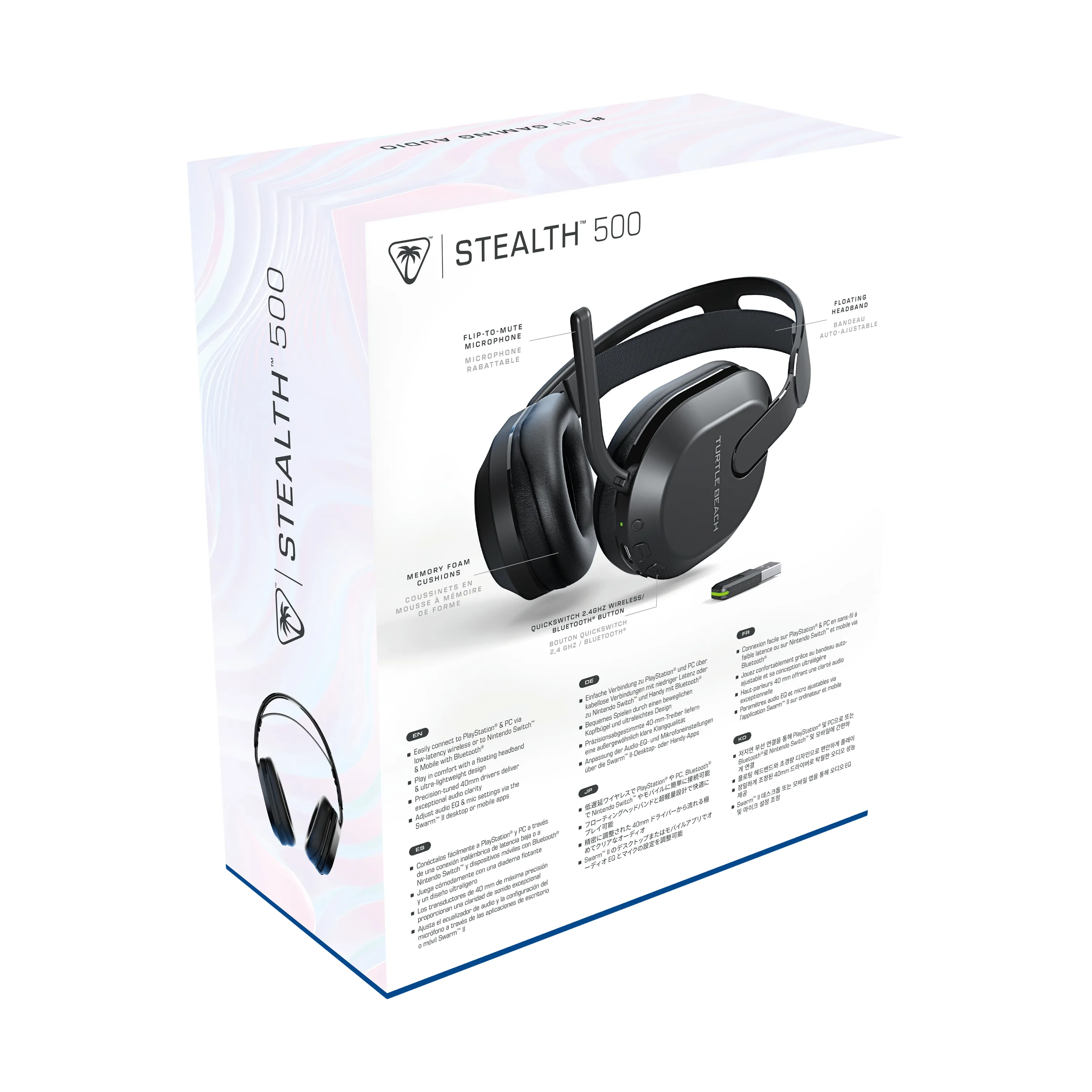 Turtle Beach Stealth 500 Wireless Gaming Headset, Black