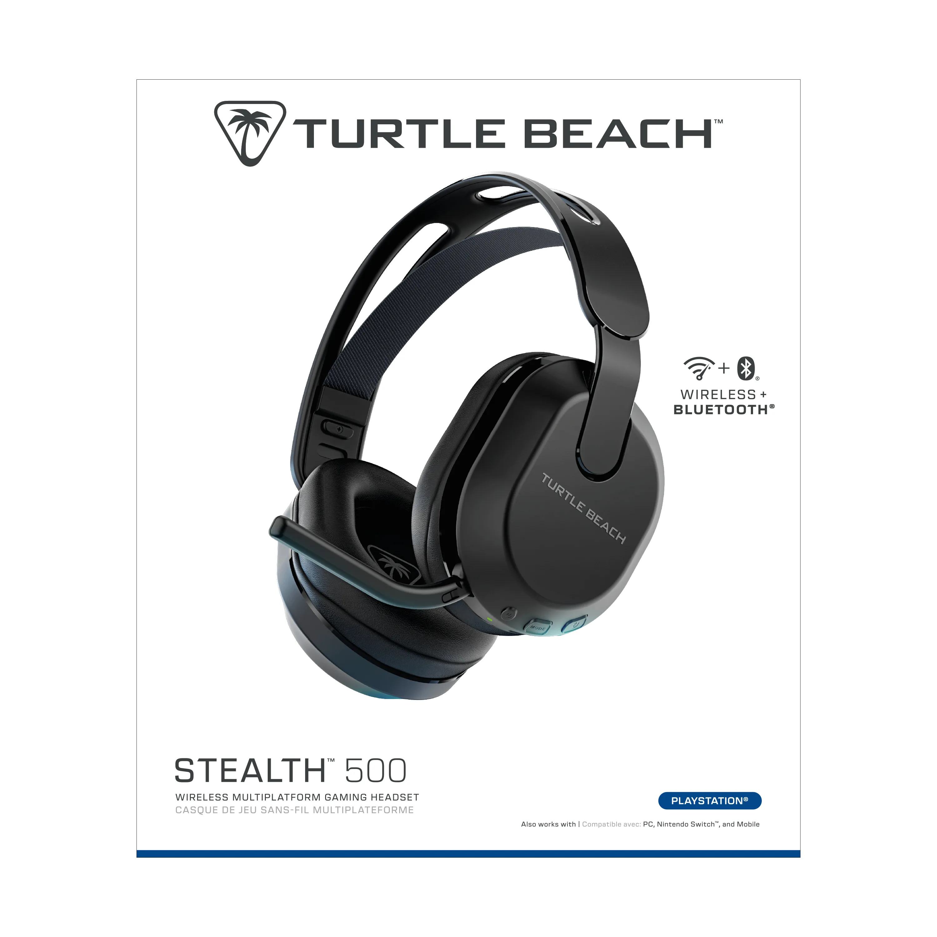 Turtle Beach Stealth 500 Wireless Gaming Headset, Black