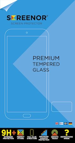 Screenor Premium Tempered, iPhone 12 / 12 Pro - Screen Glass