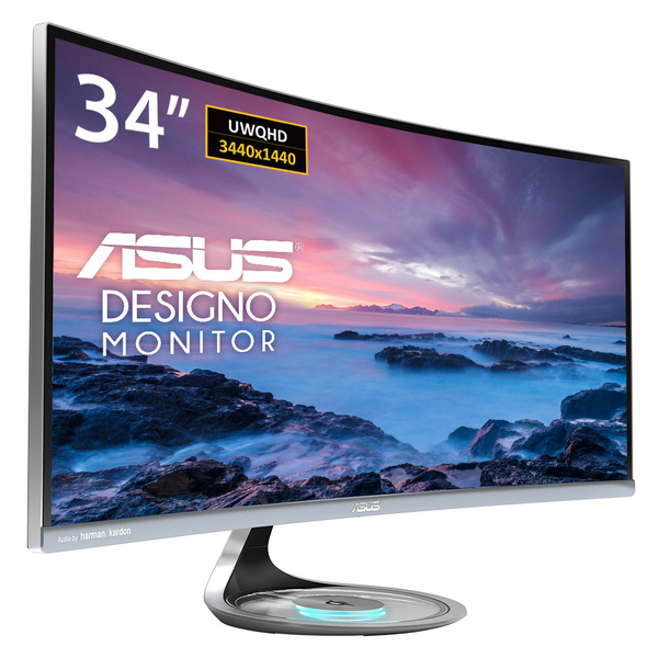 Asus 34&quot; MX34VQ, UWQHD, IPS - curved sk&auml;rm