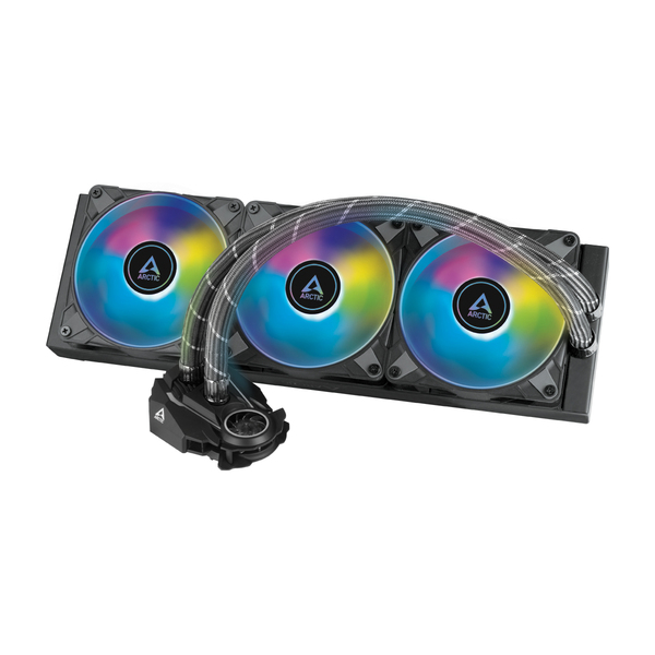 Arctic Liquid Freezer II 360 A-RGB Black AIO-nestej&auml;&auml;hdytysratkaisu prosessorille