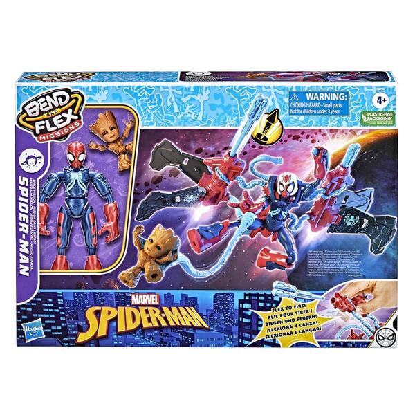Spider-Man Bend and Flex Space Mission Flex-Jet