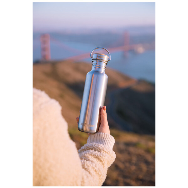 Klean Kanteen Reflect 800ml (w/Bamboo Cap) Mirrored Stainles