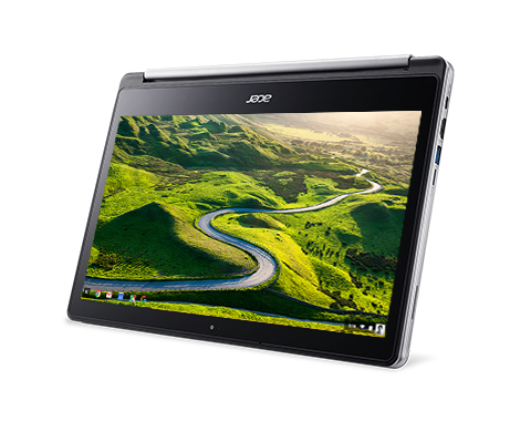 Acer 13.3" IPS Chromebook R 13, 64GB, Chrome OS - Notebook, Silver