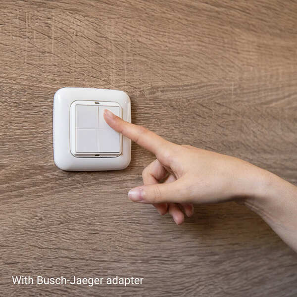Shelly BLU Wall Switch 4 ZB - White