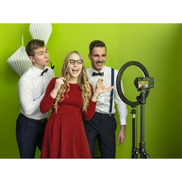 Hama SpotLight Steady 120 Set, LED, tripod, USB-A, 3000/4500/6000 K