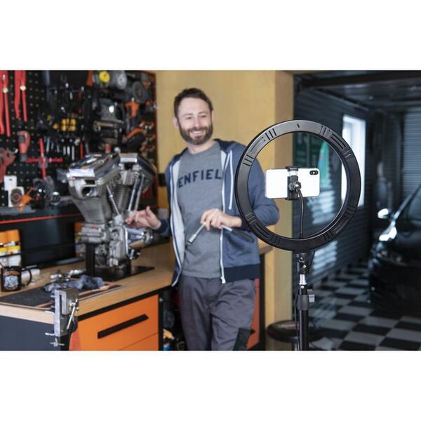 Hama SpotLight Steady 120 Set, LED, tripod, USB-A, 3000/4500/6000 K