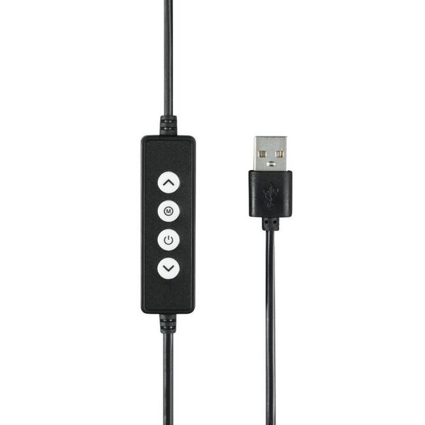 Hama SpotLight Steady 120 Set, LED, tripod, USB-A, 3000/4500/6000 K