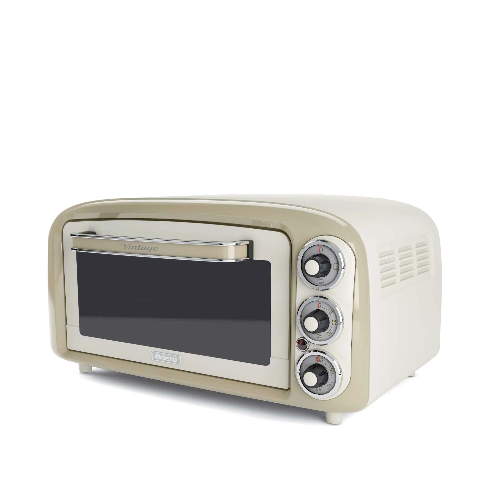 Ariete Vintage - electric oven, 18L, Beige