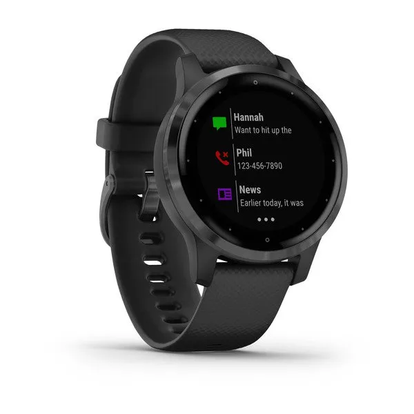 Garmin Vivoactive 4S - Smart Watch, Black/Gun Metal