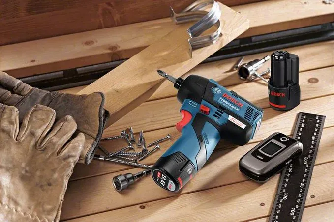 Bosch Cordless Impact Driver GDR 12 V-110 Professional solo, 12V&nbsp;(blue / black, without battery and charger)